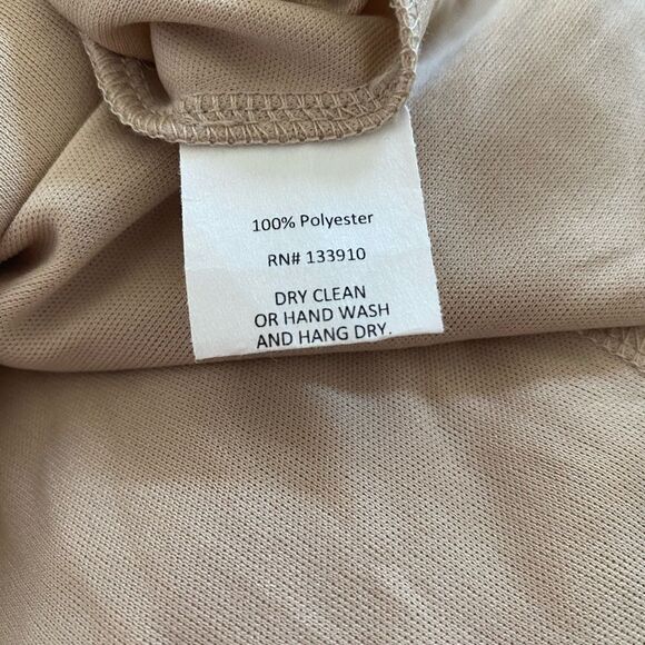 Show Me Your MuMu Jen Chiffon Maxi Dress Show Me the Ring Crisp Women’s Large - Picture 10 of 12